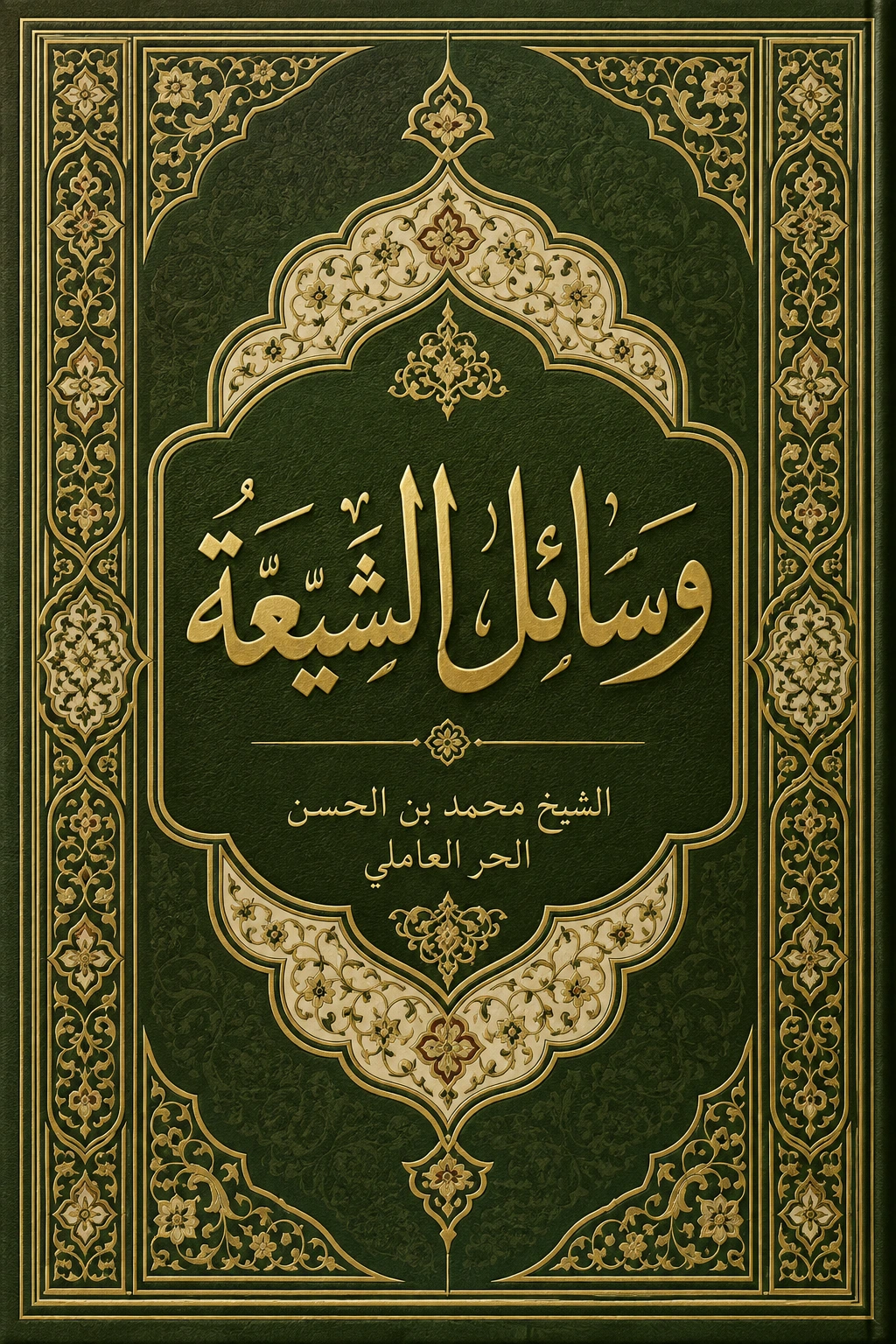 غلاف كتاب وسائل الشيعة