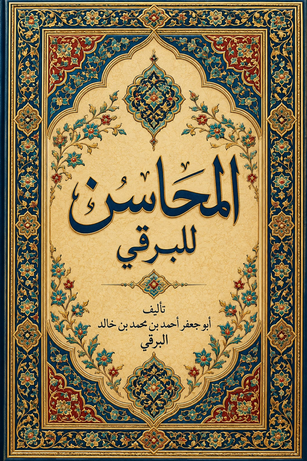 غلاف كتاب المحاسن للبرقي