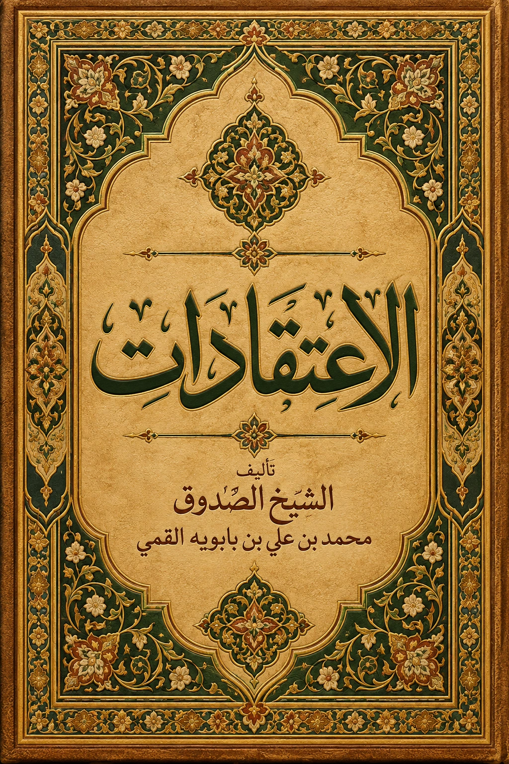 غلاف كتاب الاعتقادات