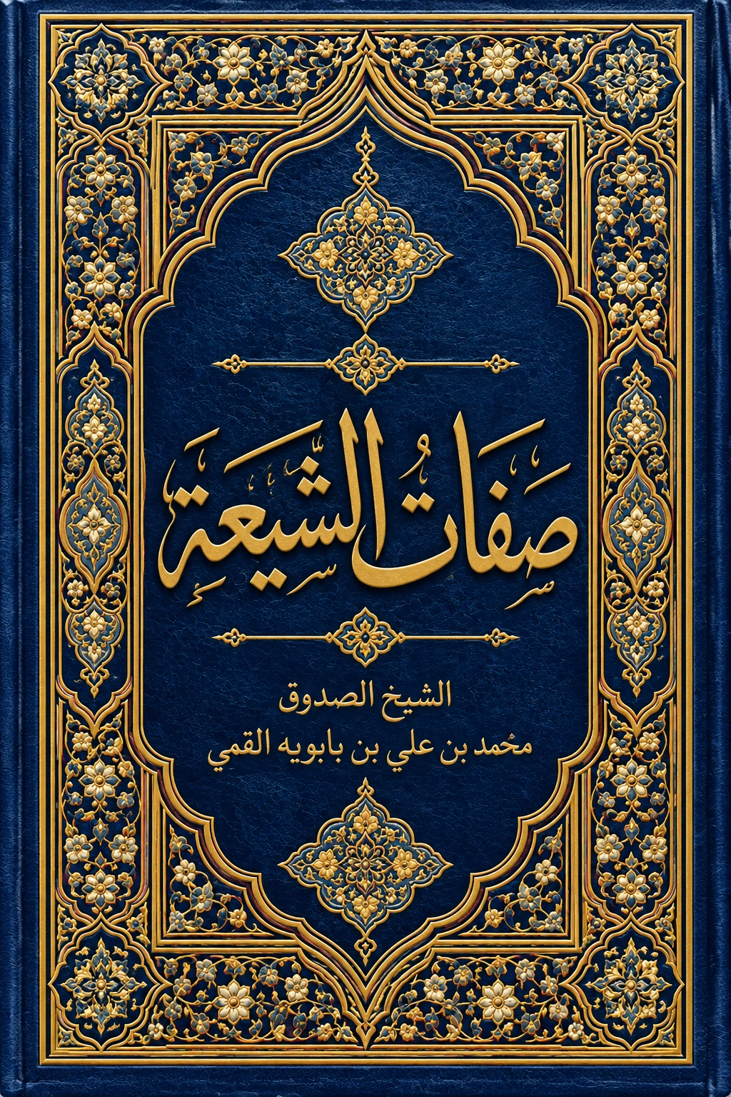 غلاف كتاب صفات الشيعة