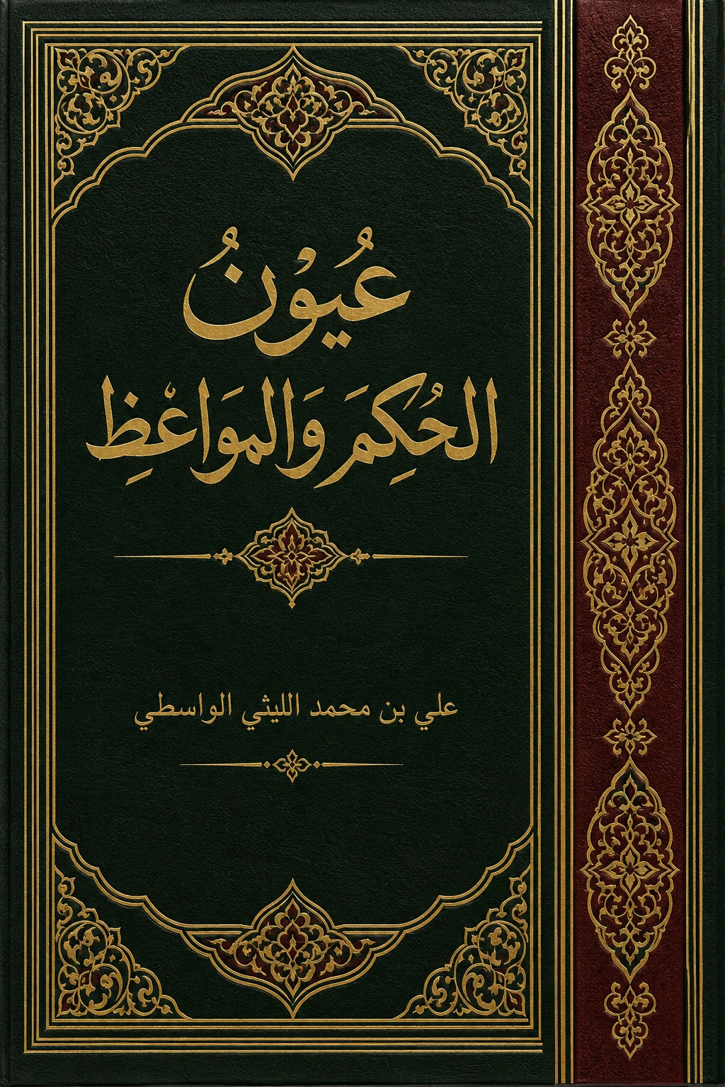 غلاف كتاب عيون الحكم والمواعظ